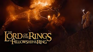 First Time watching The Lord of the Rings  The Fellowship of the Ring  Gandalf VS The Balrog [upl. by Peonir157]