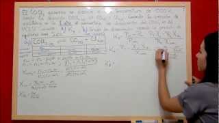 QUIMICA Equilibrio Químico Ejercicio 7 Disociación del COCl2 [upl. by Najar]