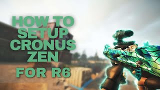 HOW TO SETUP CRONUS ZEN FOR RAINBOW SIX SIEGE VERITAS SCRIPT 2024 LATEST PATCH [upl. by Anastasius]