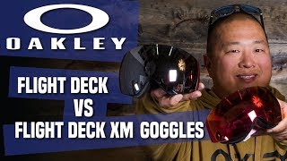 2018 Oakley Flight Deck vs Flight Deck XM  Comparison  TheHousecom [upl. by Weiser314]