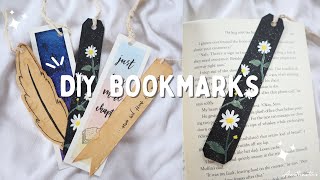 Easy Aesthetic DIY Bookmark Ideas  Aasthaetics [upl. by Avilla]