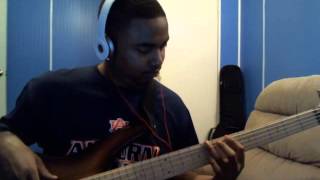 Withholding Nothing by William McDowell Bass Practice [upl. by Kym]