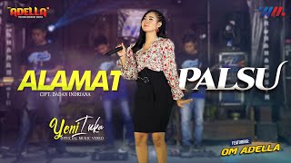 YENI INKA ft OM ADELLA  ALAMAT PALSU LIVE CONCERT WAHANA MUSIK [upl. by Ahsimik]