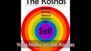 Yoga Nidra Esoteric Sensory the Koshas [upl. by Revned]