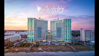 Avista Resort North Myrtle Beach SC 1 Bedroom 1 Bath Ocean View on Lower Floors [upl. by Aila]