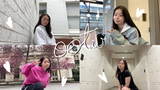 a totally normal OUTFITS OF THE WEEK  casual spring lookbook uni vlog lowkey a unimelb tour [upl. by Ordnajela475]