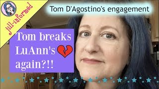 Tom DAgostino gets engaged 1 month after divorce from LuAnn de Lesepps [upl. by Ardeha]