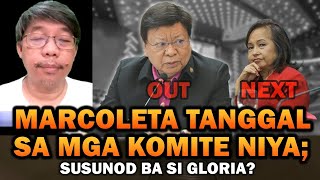 MARCOLETA TANGGAL SA MGA KOMITE NIYA SUSUNOD BA SI GLORIA [upl. by Savart]