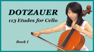 Dotzauer 113 Etudes for celloNo29 [upl. by Aserej734]