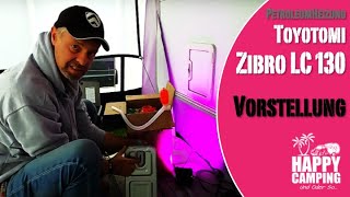 Vorstellung Toyotomi Zibro LC 130 Petroleumofen  Vorzelt heizen beim Camping  Happy Camping [upl. by Anatlus]