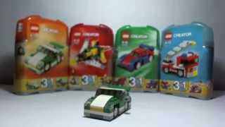 LEGO 6910 MINI SPORTS CAR REVIEW  MysteryMan [upl. by Ahsilra]