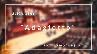 GMahler  Adagietto「アダージェット」弦楽四重奏版 [upl. by Enileuqcaj]