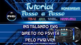 PSVITA 360 INSTALANDO PKG COM PKGIVPK  Freeshop [upl. by Raseac123]