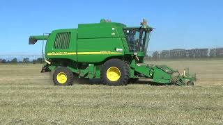 Mill Farm Ryegrass Seed Harvest 202324 Part 1 [upl. by Mallen]