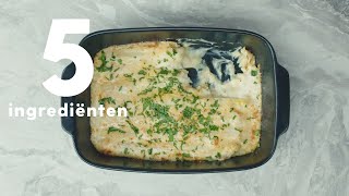 Aspergeovenschotel met carbonarasaus  Recept  Allerhande [upl. by Wolpert]