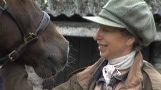 HRH The Princess Royal rehomes a pony from World Horse Welfare [upl. by Rose]