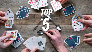 TOP 5 BEST CARD GAMES OF ALL TIME [upl. by Robert764]