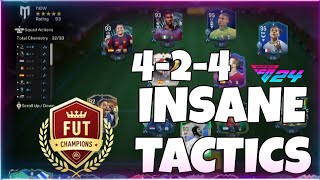 424 Is Really Broken BEST CUSTOM TACTICS In EA FC24 [upl. by Neneek110]