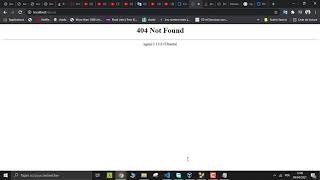 How to fix 404 not found nginx problem [upl. by Ainaznat540]