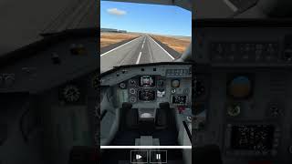 SAAB340B FAST LANDING DEMO 5 update trending viralvideo how diy rfs [upl. by Paske]