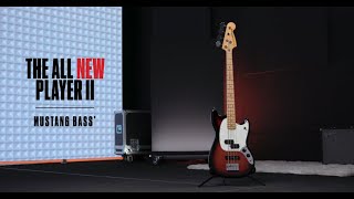 Exploring the Player II Mustang Bass  Player II  Fender [upl. by Emyam]