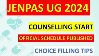 JENPAS UG 2024 COUNSELLINGJENPAS UG 2024 COUNSELLING REGISTRATIONJENPAS UG 2024 [upl. by Lalitta]