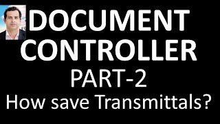 HOW TO SAVE OR MAINTAIN DOCUMENT TRANSMITTAL IN FODERS I PART2 I LEARN WITH SABIR [upl. by Sayette]