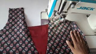 Designer kurti cutting and Stitching OppamStitchings [upl. by Gretal]