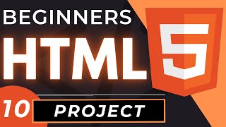 HTML5 Website Project for Beginners  First HTML Project Tutorial [upl. by Chiang]