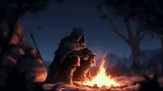 dark souls night campfire  live 4K wallpaper [upl. by Burd]