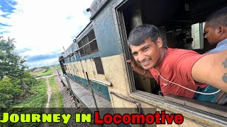 Train Journey With Loco Pilot  Bangladesh to India in Locomotive [upl. by Nikolaos]