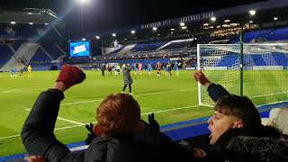 Birmingham City Fans Celebrate Koji Miyoshi Winner V Hull City FA Cup 2024 [upl. by Goldie]