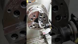 Advanced Positioning and 3 Jaw Chuck for High Efficiency Batch Machining with ST46YT CNC Lathe [upl. by Ehlke997]