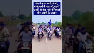 Chandra Shekhar Azad  bhim army status viralvideo jai bhim [upl. by Imoian]