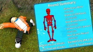 I BROKE ALL THE BONES IN MY BODY And it hurts  Roblox [upl. by Rihana]