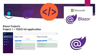 Blazor Projects  Project  1  ToDo List [upl. by Eilatan369]