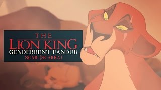 Scar genderbent fandub  The Lion King [upl. by Nairoc]