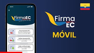 Firma EC desde el Celular ✅ Cómo Firmar un PDF desde el móvil con firma electrónica Ecuador [upl. by Deacon891]