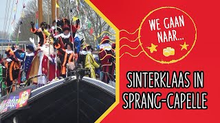 Sinterklaas in SprangCapelle 2024 We gaan naar  Langstraat TV [upl. by Iknarf219]