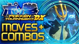 Pokken Tournament DX  ALL Empoleon Moves  Combos Nintendo Switch Gameplay [upl. by Aihceyt]