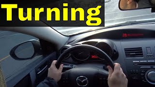 Turning Left And RightDriving Lesson [upl. by Yddeg]