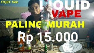 Coba SIRUP MARJAN jadi Liquid Vape TERNYATA [upl. by Ellivro]