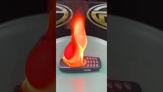 Nokia 3310 versus Red Hot Ball [upl. by Guendolen972]