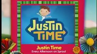 PBS Kids Sprout Justin Time promo youtubemp4 to [upl. by Pergrim]