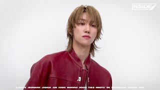 INSIDE SEVENTEEN 디에잇 코스모폴리탄 화보 촬영 비하인드 THE 8 Cosmopolitan Photoshoot Sketch [upl. by Meenen]