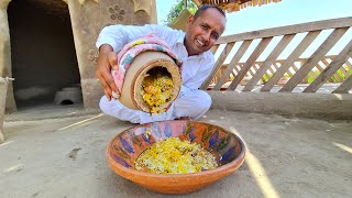 Traditional Pot Biryani Recipe  Matka Biryani  Chicken Biryani  Mubashir Saddique  Village Food [upl. by Lorianna]