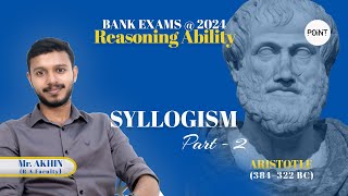 R A  SYLLOGISM  Part 2  malayalam class Bank exam malayalam  POINT ACADEMY [upl. by Mccowyn]