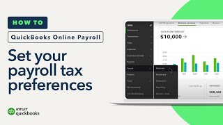 How to set your payroll tax preferences in QuickBooks Online Payroll [upl. by Irmine800]