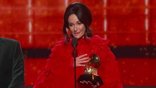 Kacey Musgraves Wins Best Country Album  2019 GRAMMYs [upl. by Kane]