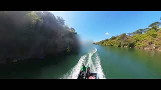 Tiffanys Canyon Kafue Zambia Insta360 X3 Lake Kariba [upl. by Spracklen918]